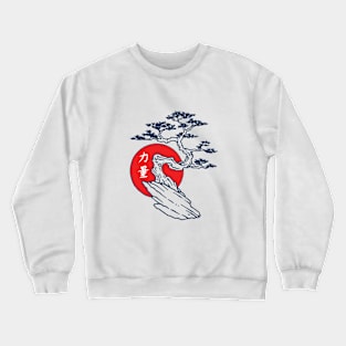 Bonsai Tree Illustration Tshirt Crewneck Sweatshirt